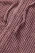 Zipper V-Neck Dropped Sleeve Hooded Solid Sweater